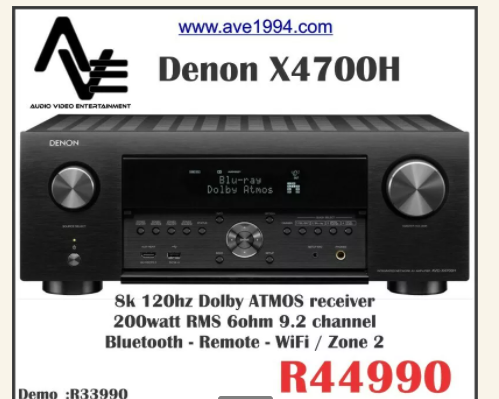 Denon X4700H 9.2 AVR