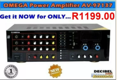 Omega AV-97137 Amplifier (BRAND NEW)