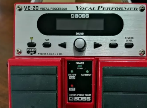 Boss VE-20 Voice Effects Processor Twin Pedal