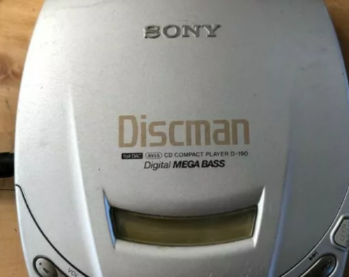 Sony Discman with Digital Mega Bass in 100% working condition