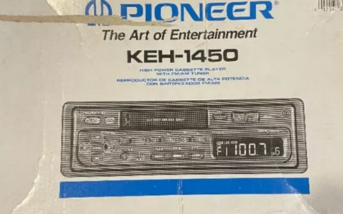 PIONEER KEH-1450 RADIO / TAPE DECK FOR CAR, R395