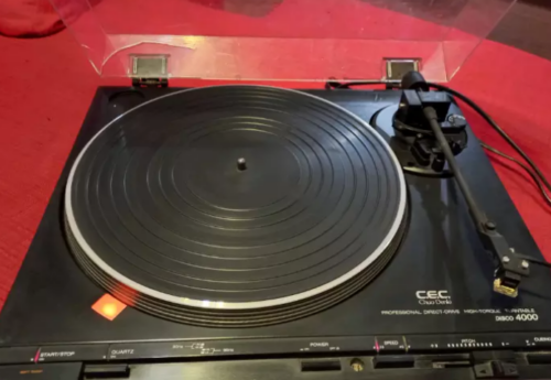 Professional Direct Drive CEC Disco 4000 Turntable