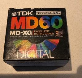 TDK MD60 Recordable MINI DISCS