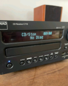 NAD C 715 Receiver and Amp with Boston CS23 Speakers