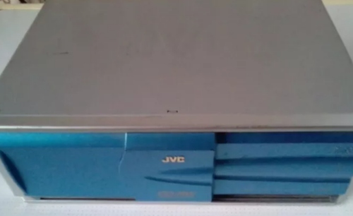 JVC 12-CD Shuttle with the cartridge.