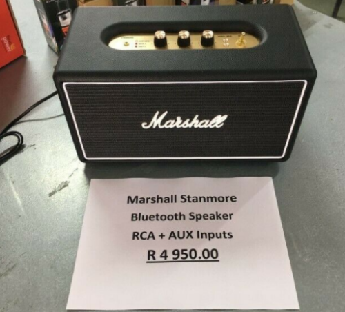 Marshall Stanmore Bluetooth Speaker - NEW