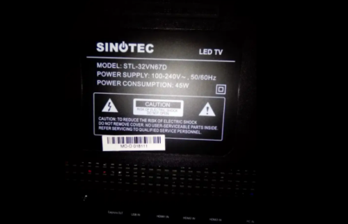 SINOTEC 32 LED TV