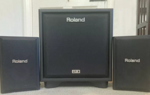 Roland CM-110 Monitors & Sub Woofer