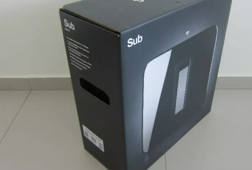 BRAND NEW SEALED IN BOX BLACK SONOS SUB GEN 3 - WIRELESS SUBWOOFER WITH ACCESSORIES AND WARRANTY