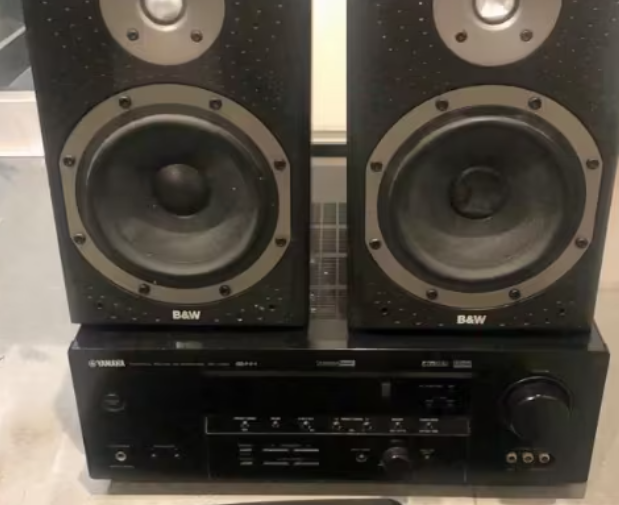 FREE TOWERS with B&W Speakers set and Yamaha amp