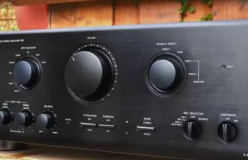 Onkyo A-807 Stereo Integrated Amplifier with phono input MC and MM